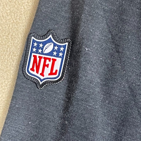 Nike Sweatshirt Adult Large Gray LA Rams Swoosh Dri Fit Full Zip NFL‎ Mens NWT - Picture 4 of 14